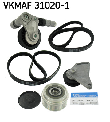 SKF VKMAF 31020-1 Kit Cinghie Poly-V